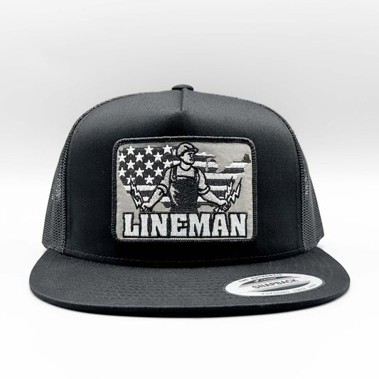 Lineman American Power Trucker Hat