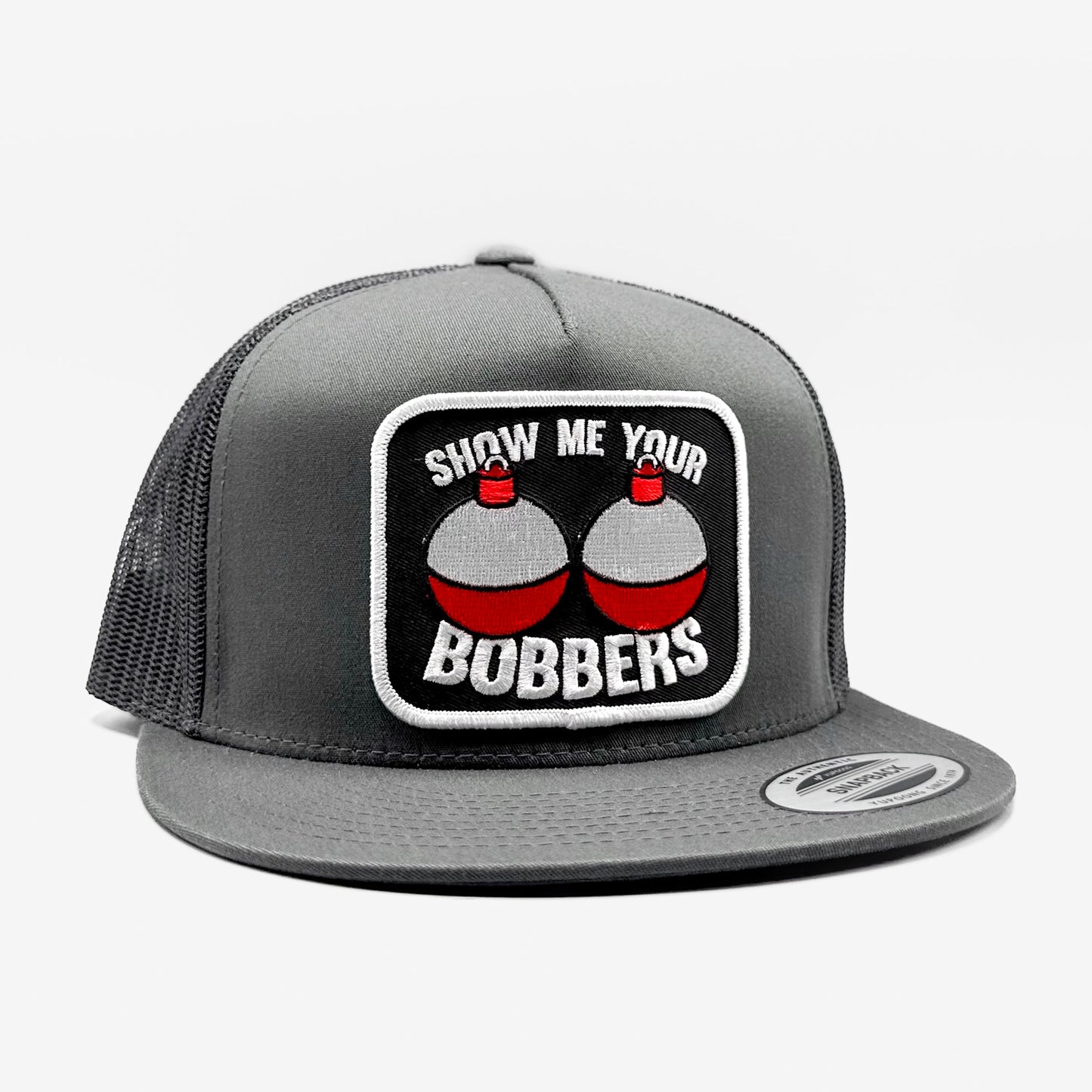 Show Me Your Bobbers Funny Fishing Trucker Hat