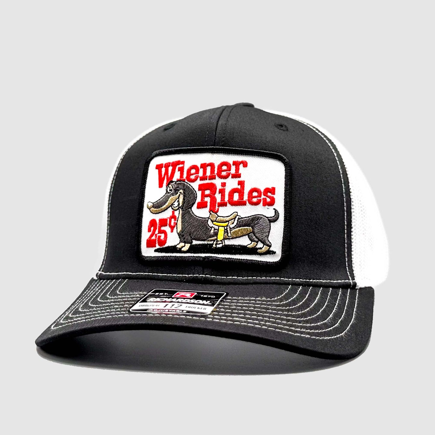 Wiener Rides 25 Cents Dachshund Trucker Hat