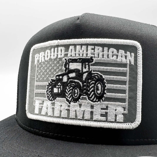 Proud American Farmer Trucker Hat