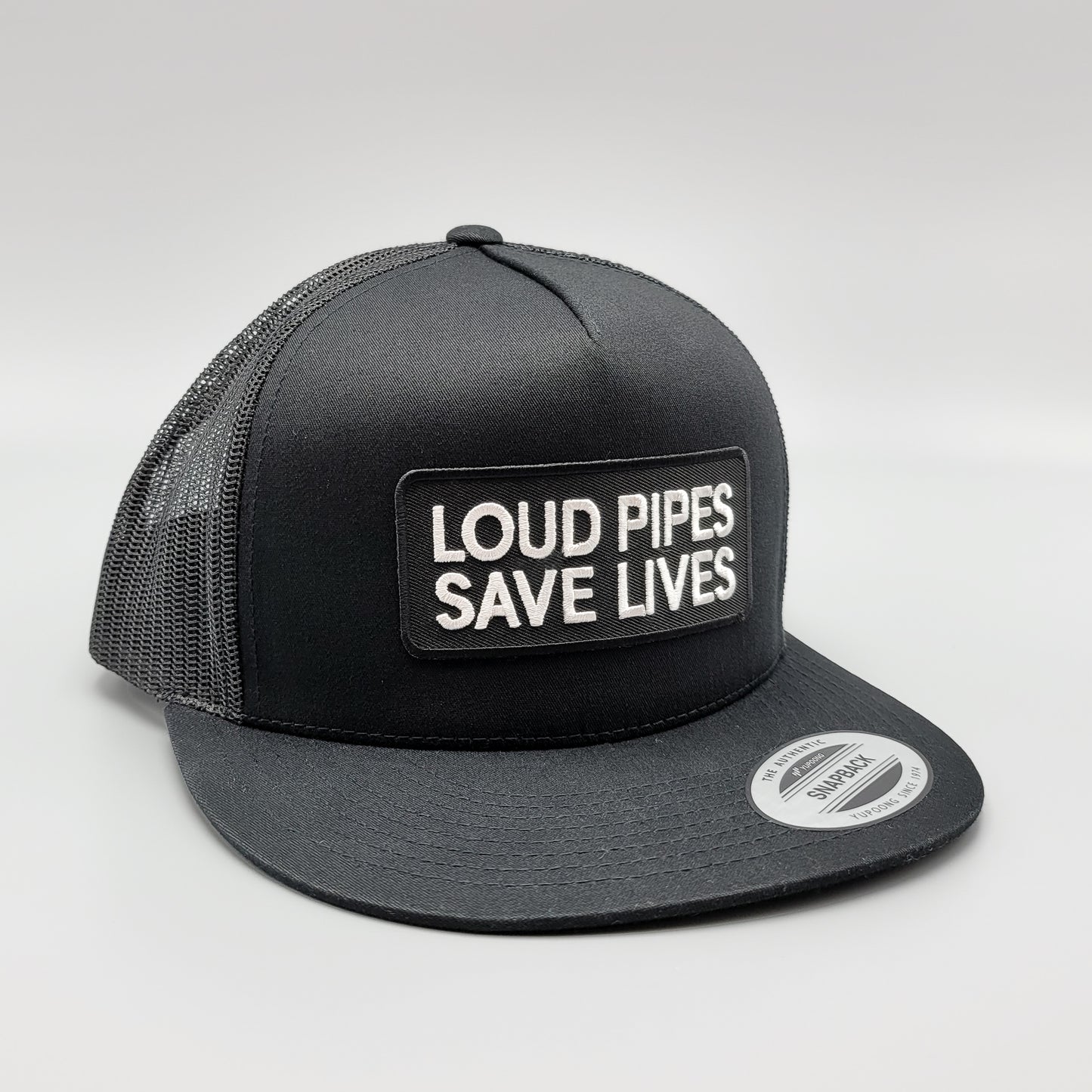 Loud Pipes Biker Trucker Hat