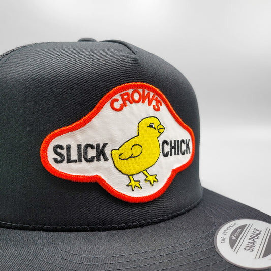 Crow's Slick Chick Farmer Trucker Hat