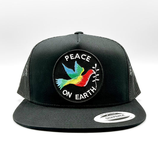 Peace on Earth Dove Trucker Hat