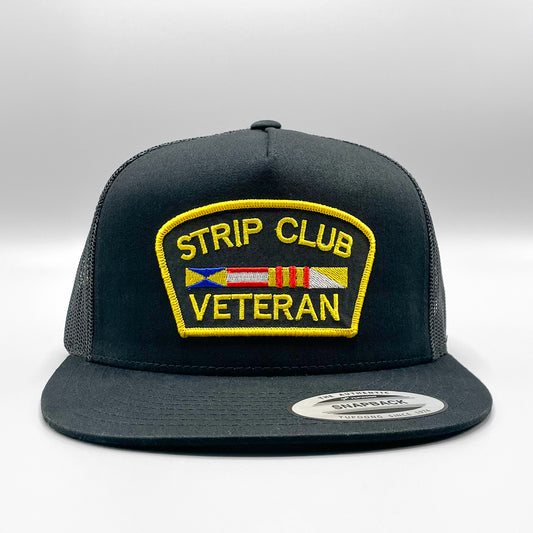 Strip Club Veteran Funny Trucker Hat