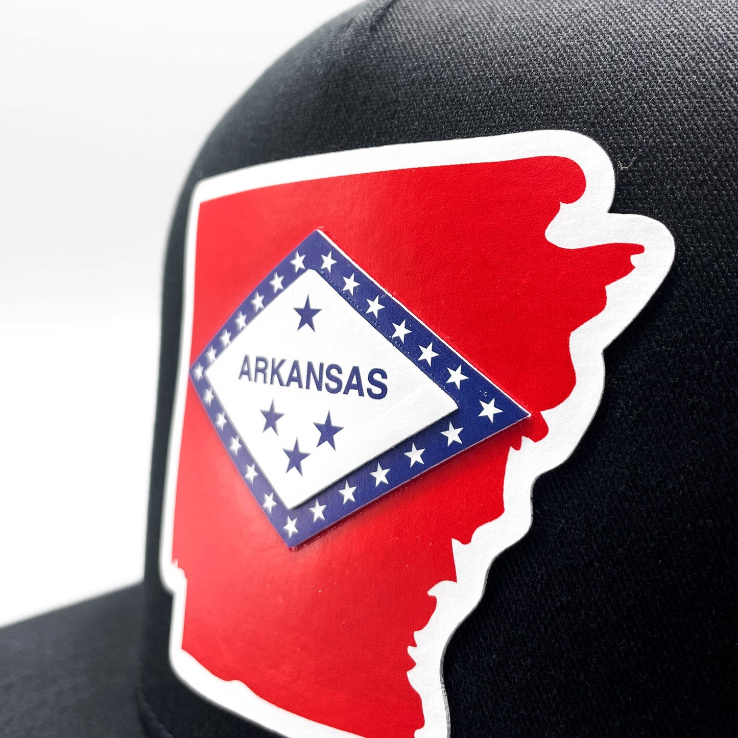Arkansas State Flag Retro Trucker