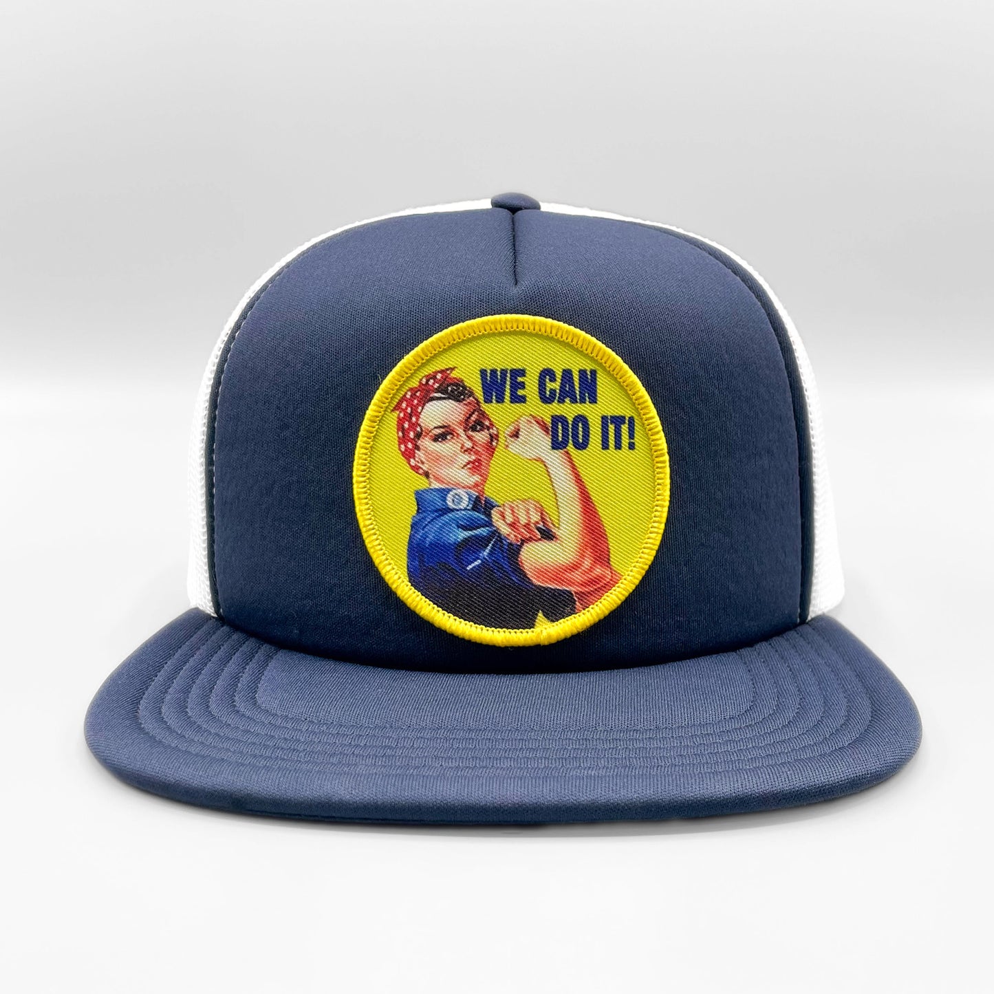 We Can Do It, "Rosie the Riveter" Retro WWII Patriotic Trucker