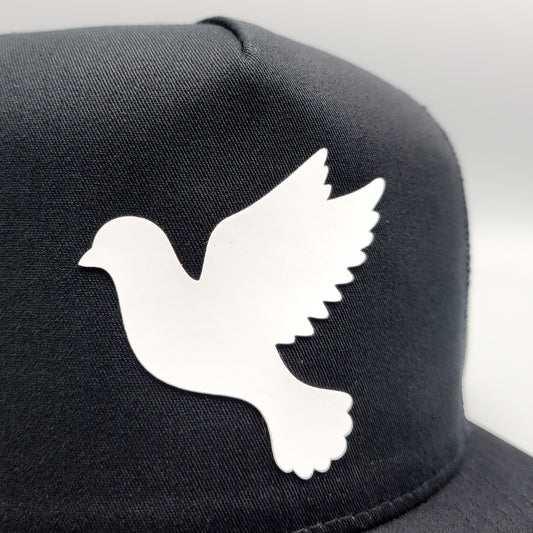 Peace White Dove Trucker Hat