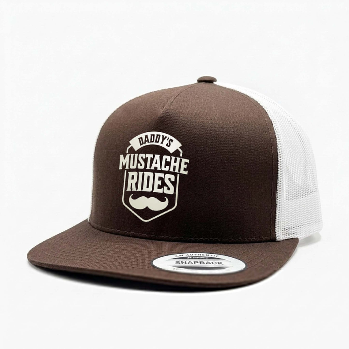 Daddy's Mustache Rides Trucker Hat