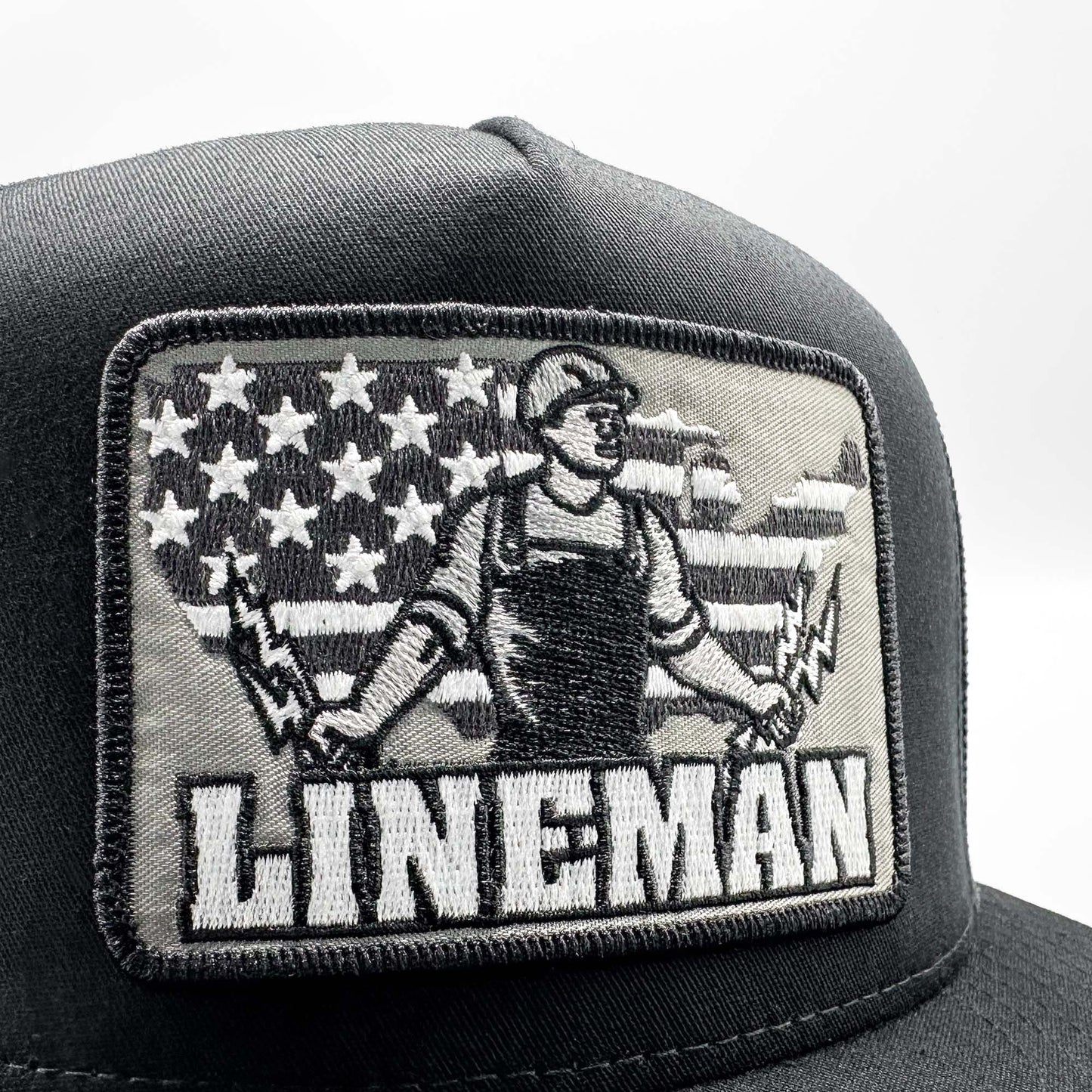 Lineman American Power Trucker Hat