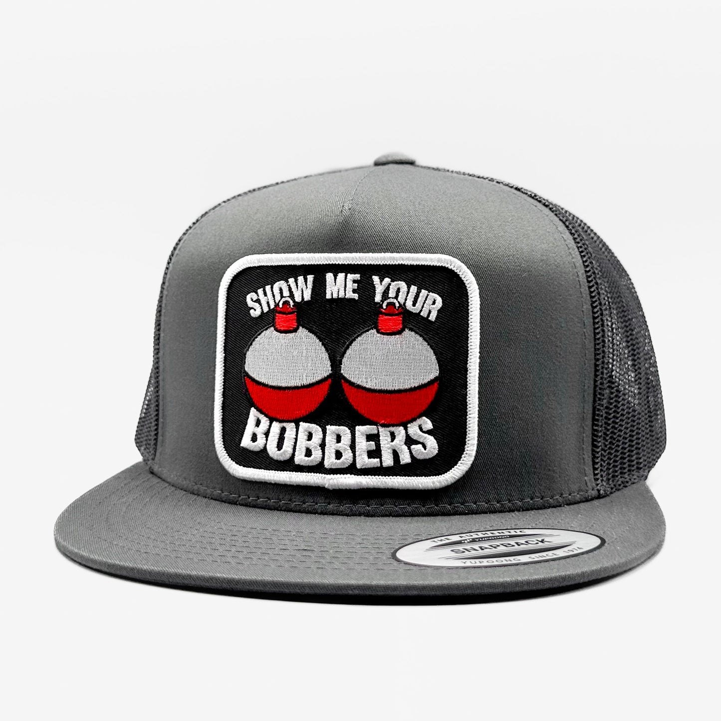 Show Me Your Bobbers Funny Fishing Trucker Hat