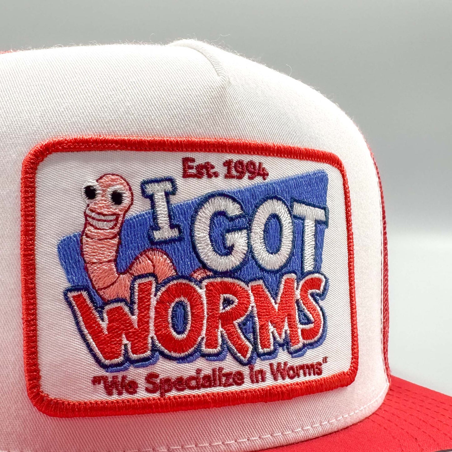 I Got Worms Funny Dumb & Dumber Trucker Hat