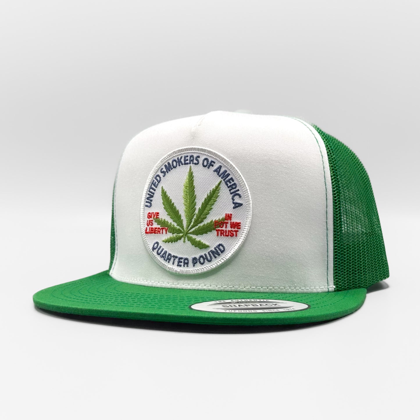 United Smokers of America Marijuana Trucker Hat