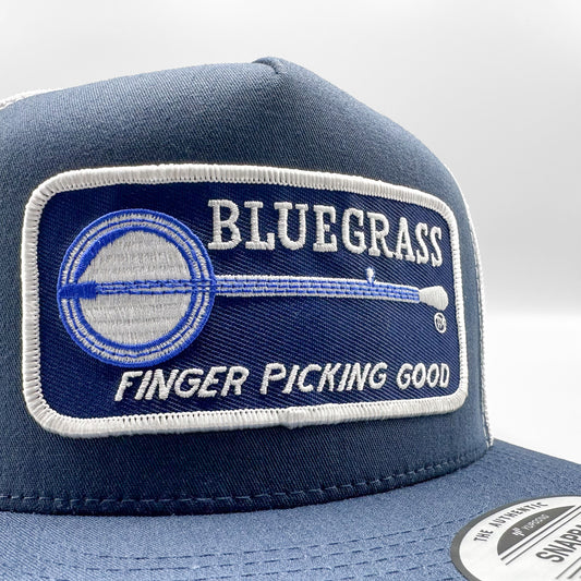 Bluegrass Music It's Finger Picking Good Trucker Hat