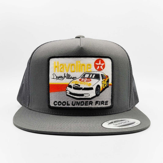 Davey Allison Havoline Racing "Cool Under Fire" Nascar Hat