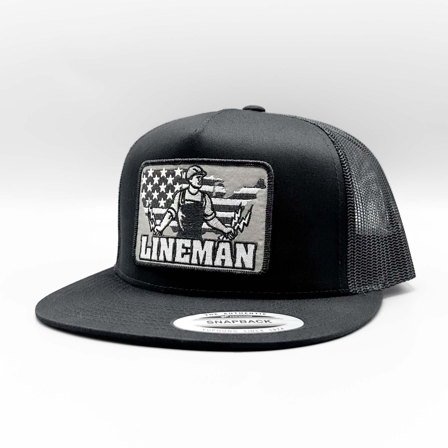 Lineman American Power Trucker Hat