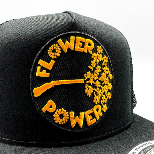 Flower Power Retro 60's 70's Peace Trucker