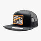 Who Needs Caulk Trucker Hat, Funny Patch on Yupoong 6006 Snapback