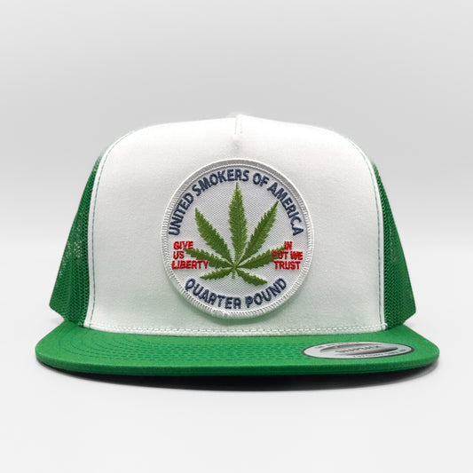 United Smokers of America Marijuana Trucker Hat