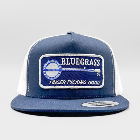 Bluegrass Music It's Finger Picking Good Trucker Hat