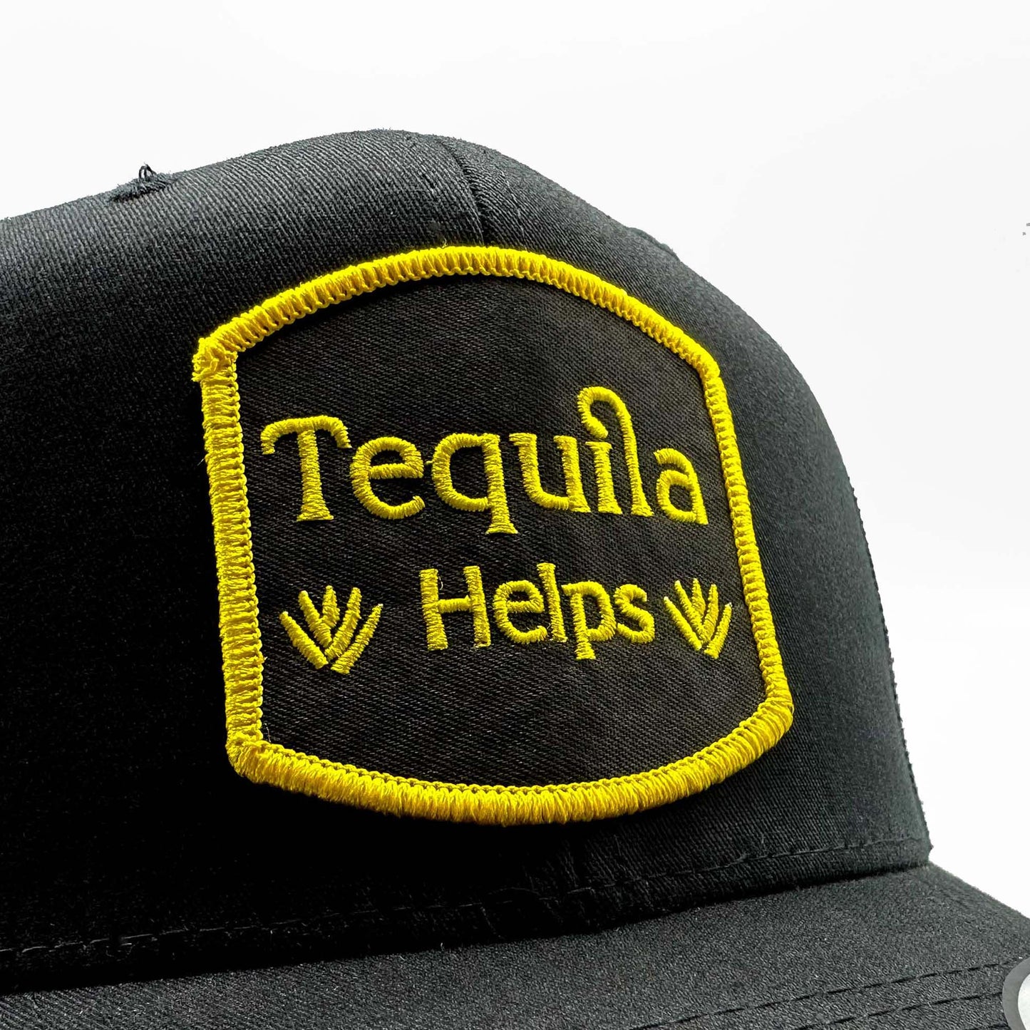Tequila Helps Funny Trucker Hat