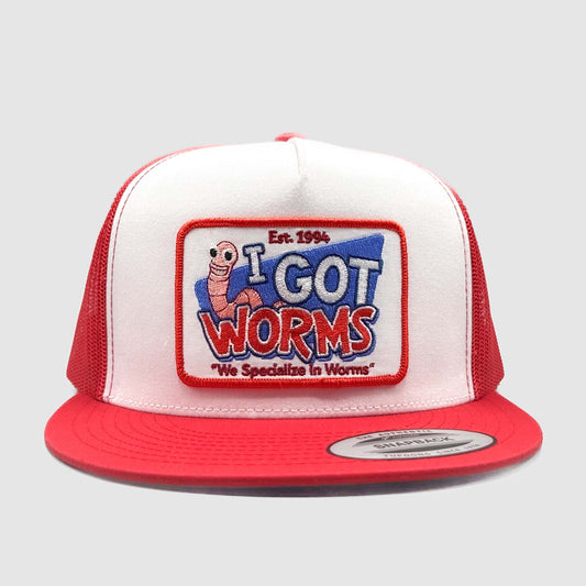 I Got Worms Funny Dumb & Dumber Trucker Hat