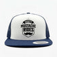 Daddy's Mustache Rides White Classic Trucker Hat