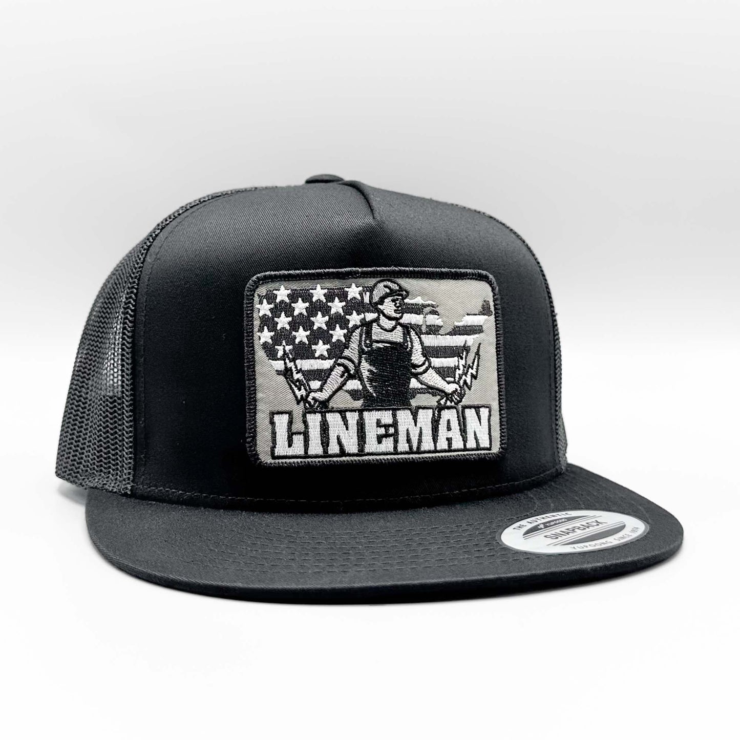 Lineman American Power Trucker Hat