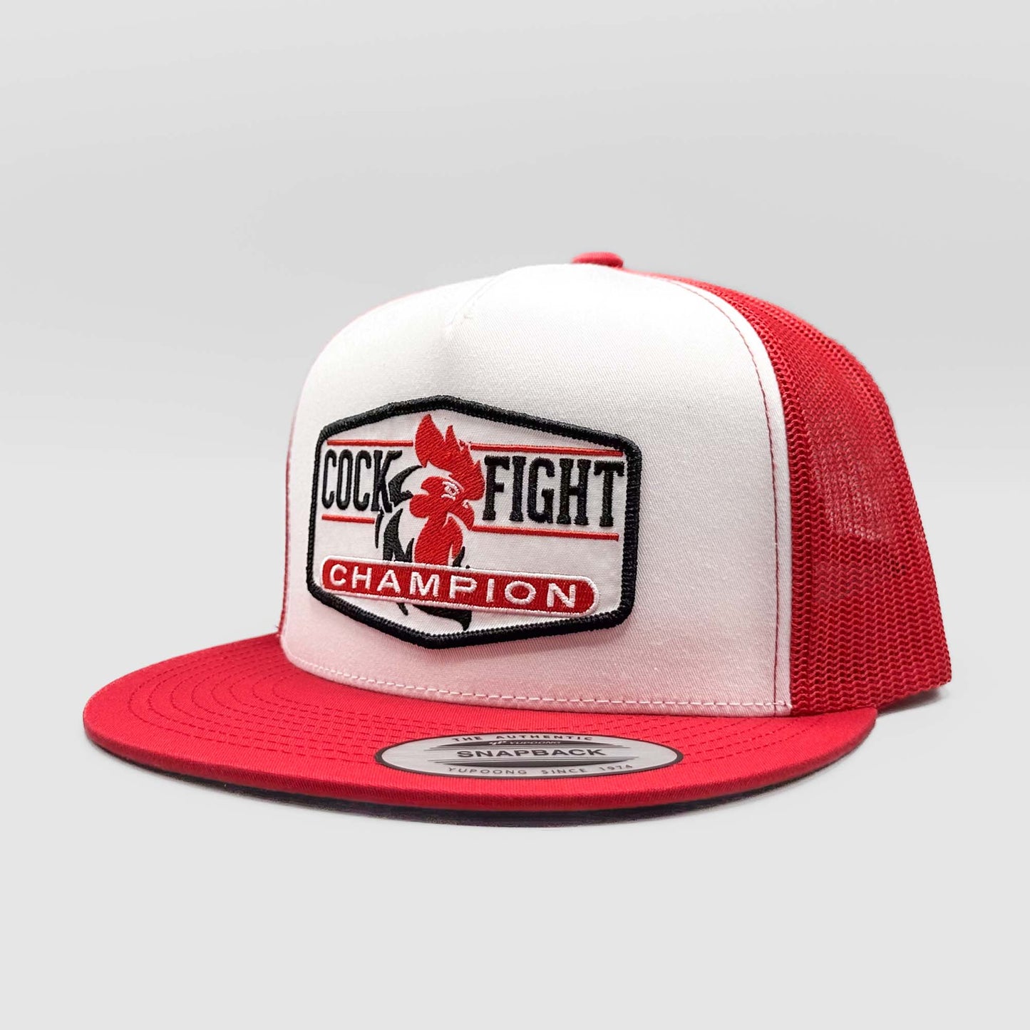 Cock Fight Champion Trucker Hat