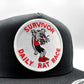Daily Rat Race Survivor Funny "Retired" Trucker Hat