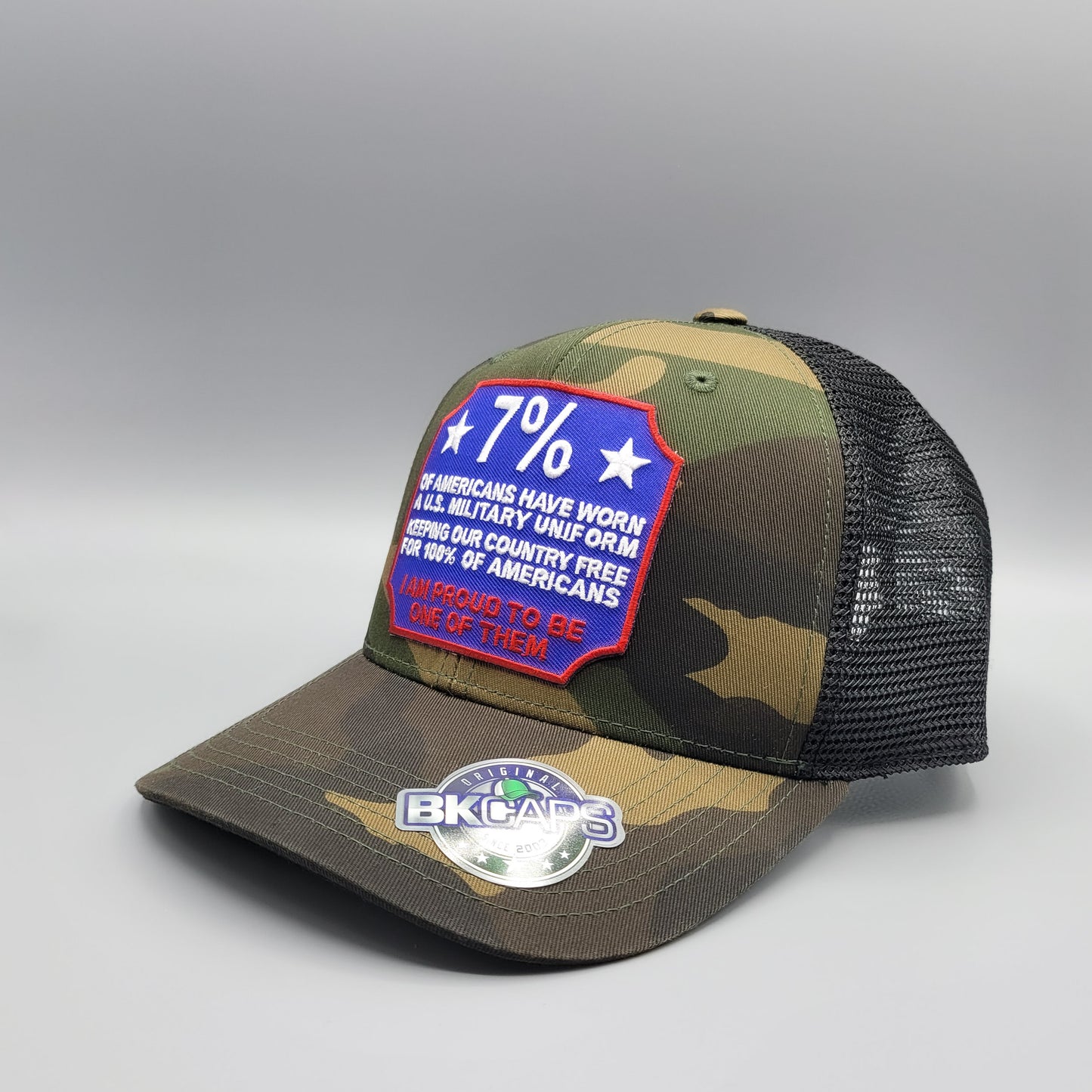 US Military Veteran Pride Trucker Hat