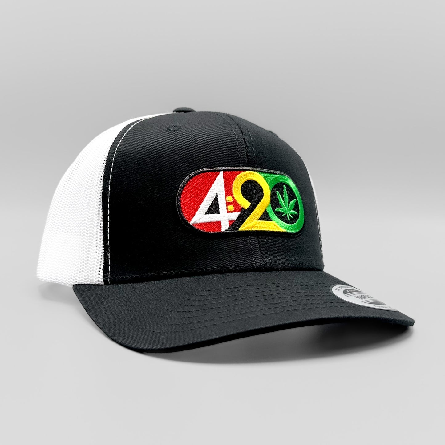 420 Marijuana Rasta Chronic Trucker Hat