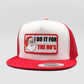 Santa "I Do it for the Ho's" Christmas Trucker Hat