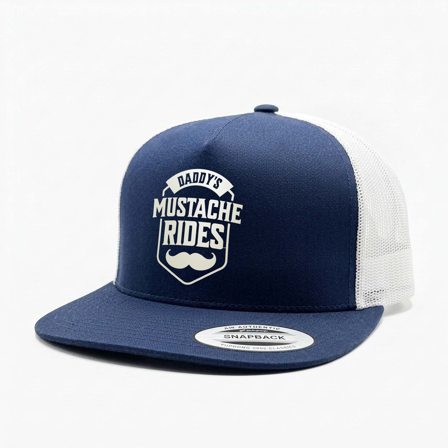 Daddy's Mustache Rides Trucker Hat
