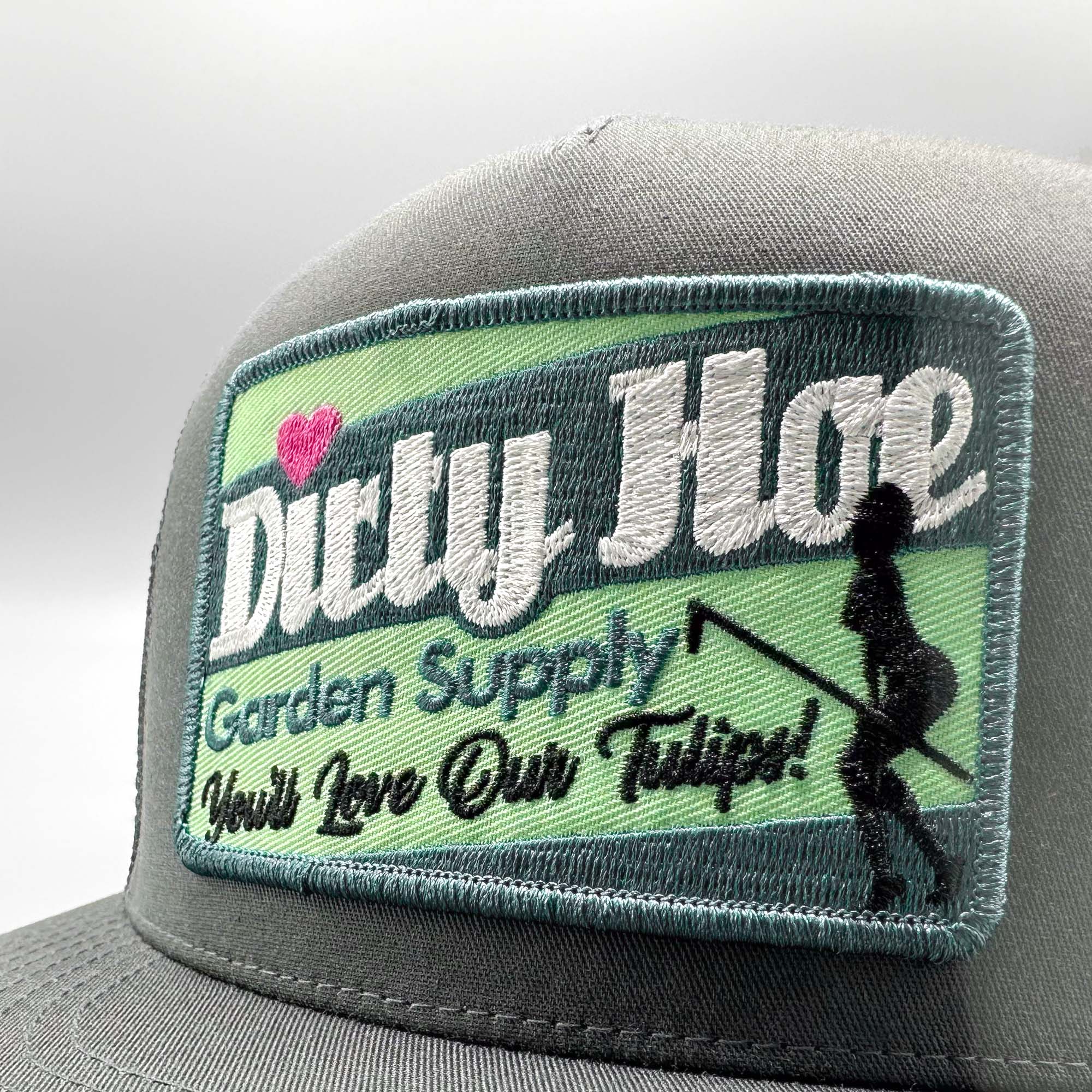 Dirty Hoe Garden Supply Hat, Funny Embroidered Patch on Yupoong 6006 –  Vintage Truckers