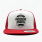 Daddy's Mustache Rides White Classic Trucker Hat