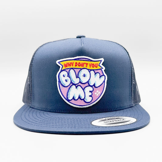 Blow Me Bubble Gum Trucker Hat