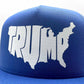 Donald Trump USA Map 2024 Republican Trucker Hat