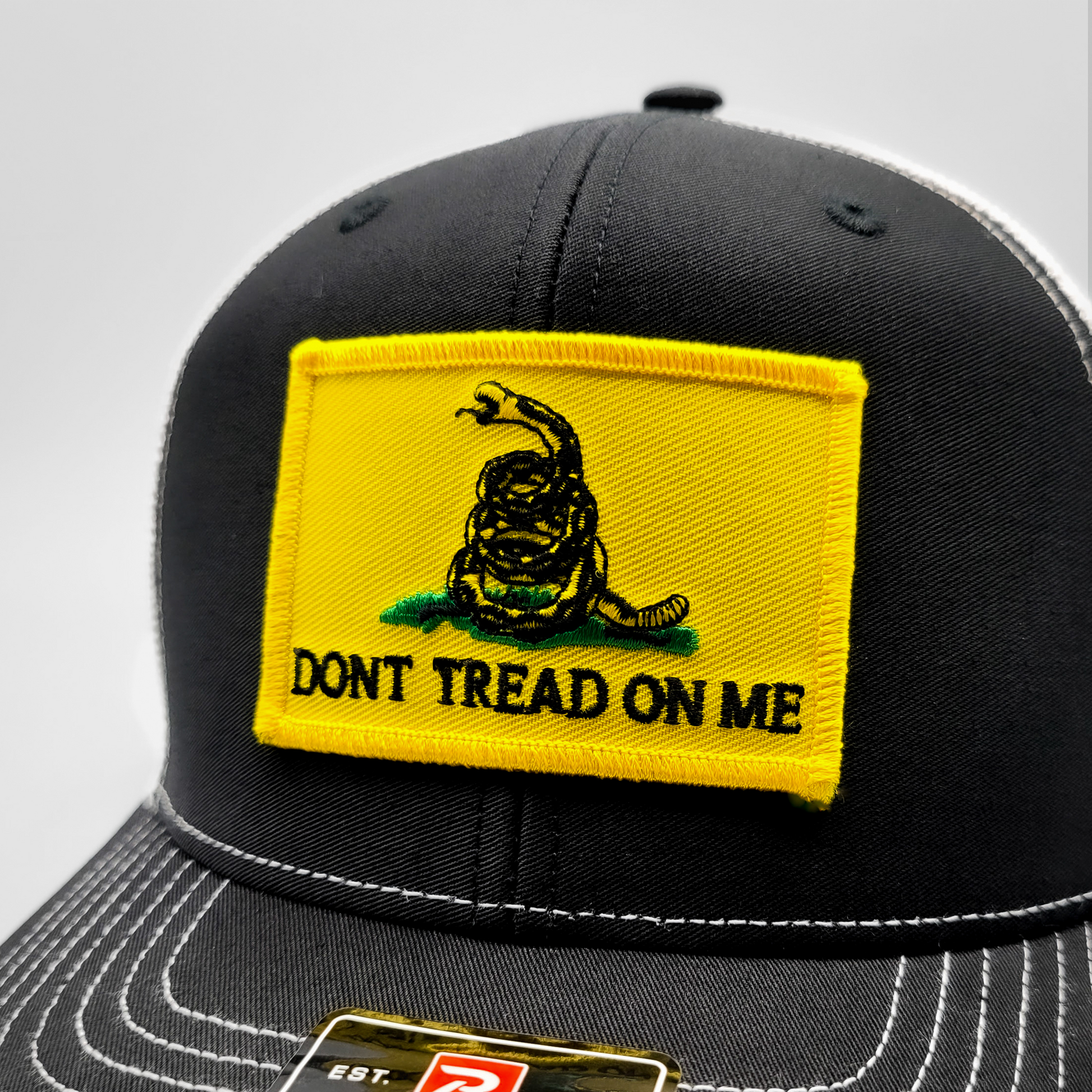 Gadsden Don't Tread on Me Flag Patch Trucker Hat