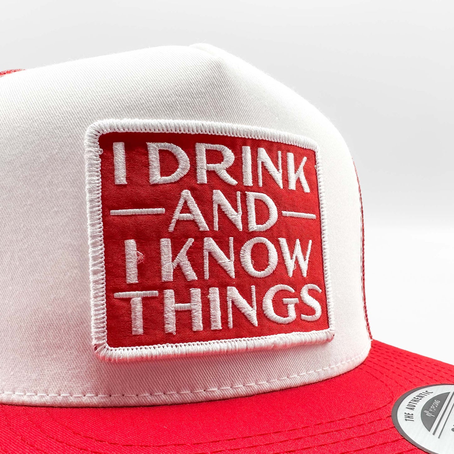 I Drink and I Know Things Funny Trucker Hat