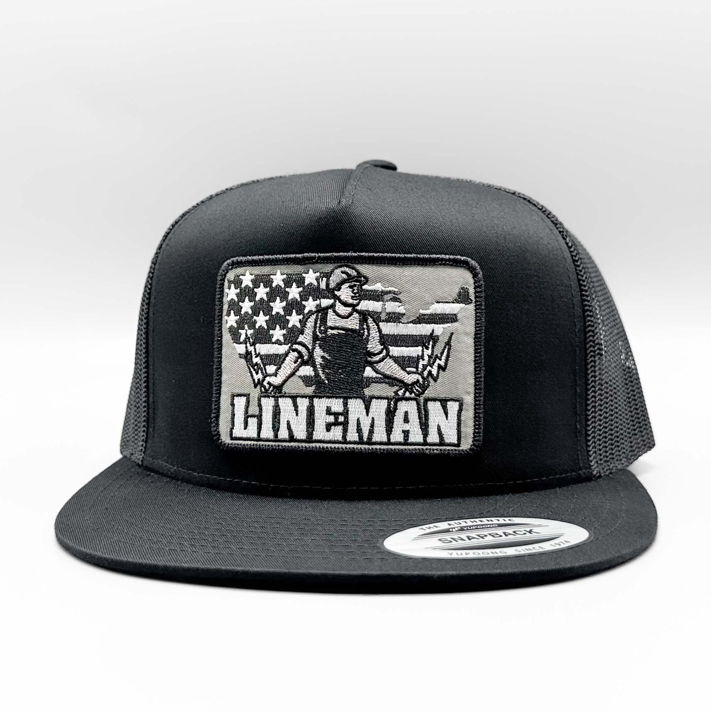 Lineman American Power Trucker Hat