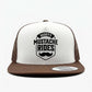 Daddy's Mustache Rides White Classic Trucker Hat