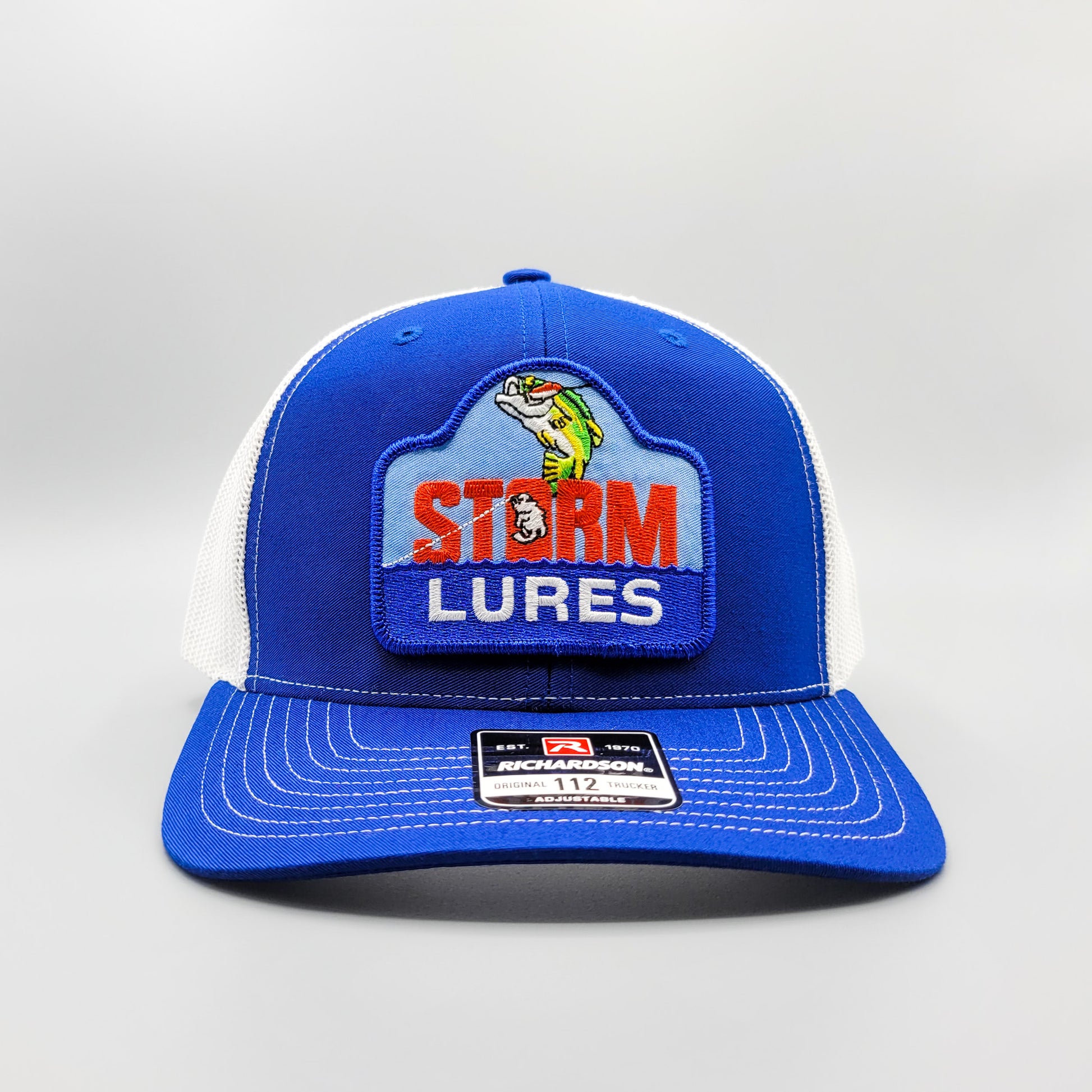 baseball hat fishing lures Storm Lures Trucker Hat, Richardson 112 Bass Fishing Retro Vintage Hat – Vintage Truckers