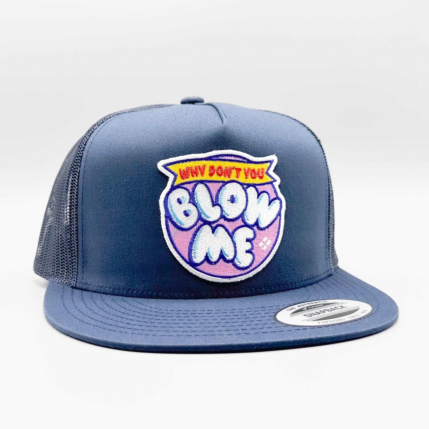 Blow Me Bubble Gum Trucker Hat