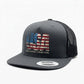 USA One Nation Patriotic American Flag Trucker Hat