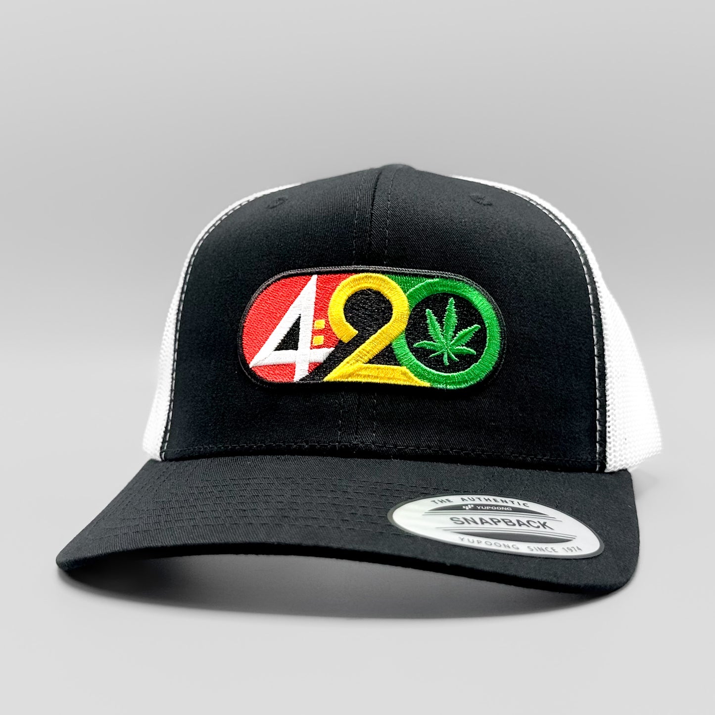 420 Marijuana Rasta Chronic Trucker Hat