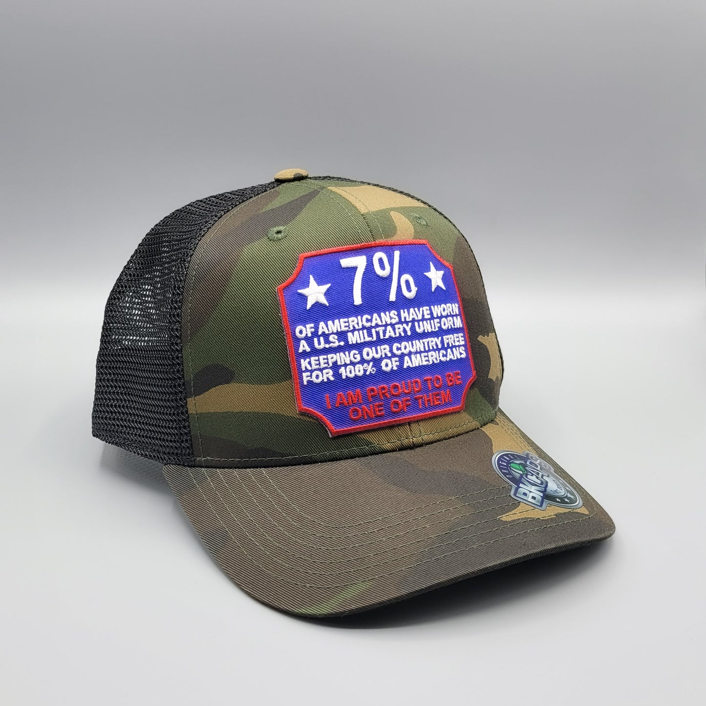 US Military Veteran Pride Trucker Hat