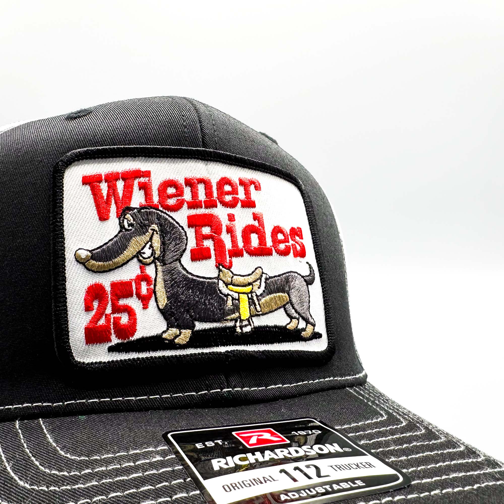Wiener Rides Classic Trucker Hats | Vintage Truckers Hat Company