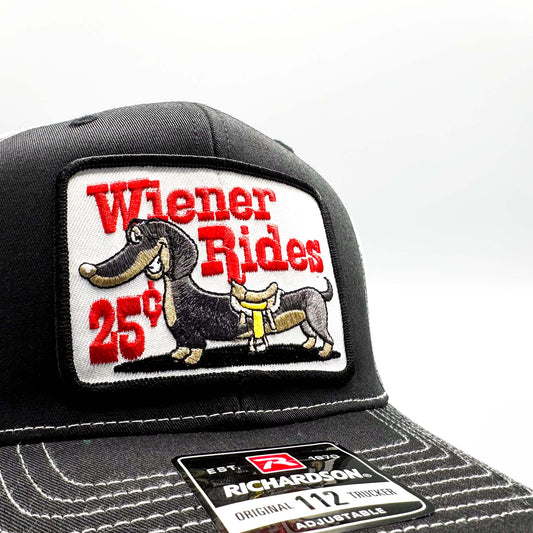 Wiener Rides 25 Cents Dachshund Trucker Hat