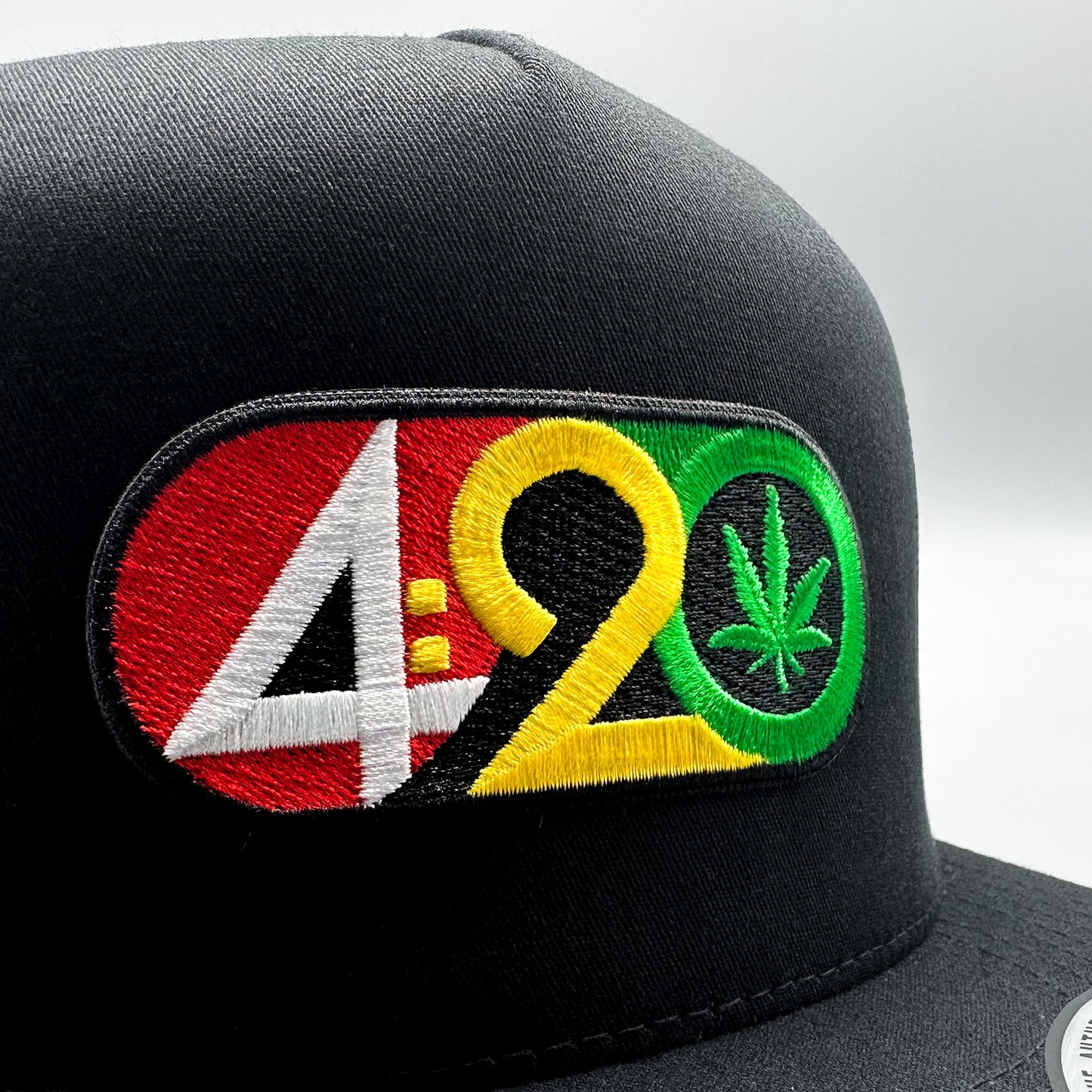 420 Cannabis Rasta Trucker Hat