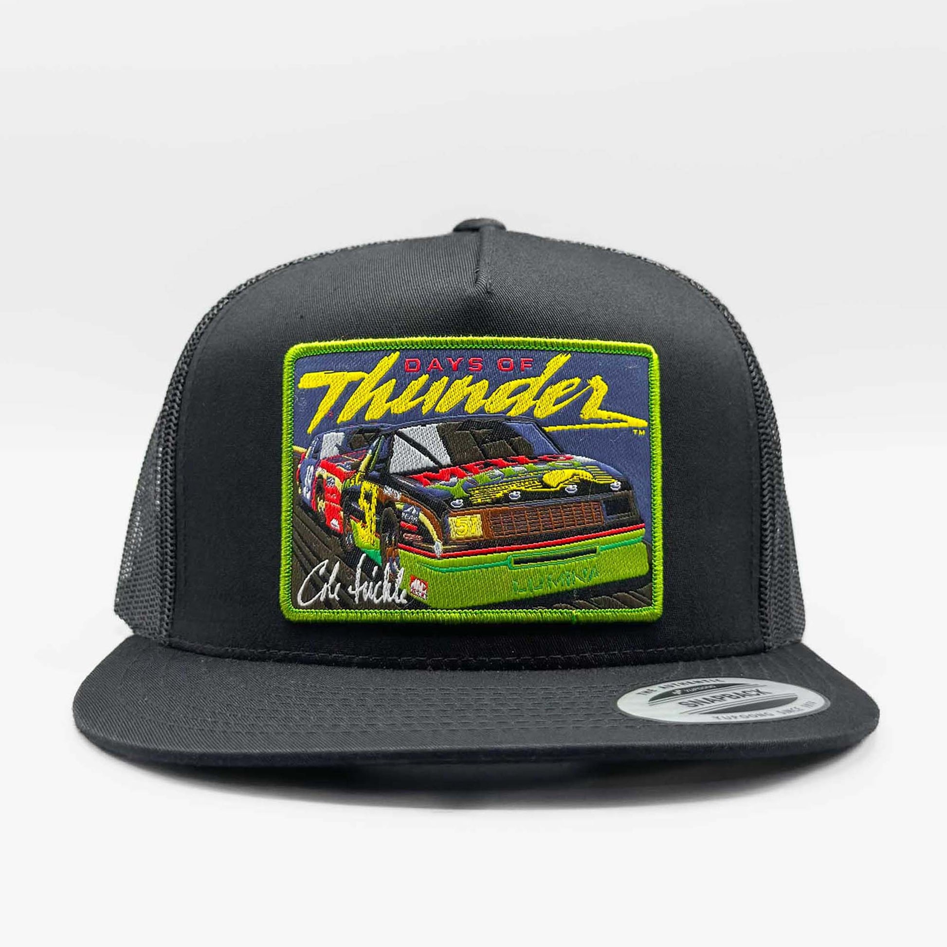 Days of Thunder Trucker Hat, Cole Trickle Nascar Patch Yupoong 6006 – Vintage  Truckers